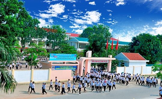 Trường THPT Cẩm Xuyên xứng đáng với bề dày truyền thống