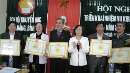 Quảng Bình: Tổ chức Hội nghị tổng kết công tác khuyến học năm 2012 và triển khai nhiệm vụ năm 2013