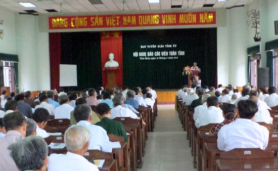 Thái Bình: Ban Tuyên giáo Tỉnh ủy giới thiệu về học tập suốt đời và xây dựng xã hội học tập