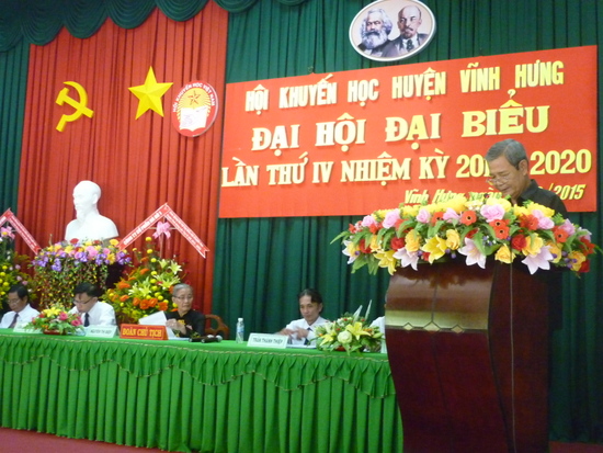 Long An: Huyện Vĩnh Hưng tổ chức Đại hội Khuyến học nhiệm kỳ IV (2015-2020)