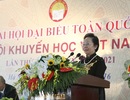  Nguyên Phó Chủ tịch nước Nguyễn Thị Doan trúng cử Chủ tịch Hội Khuyến học Việt Nam khóa V