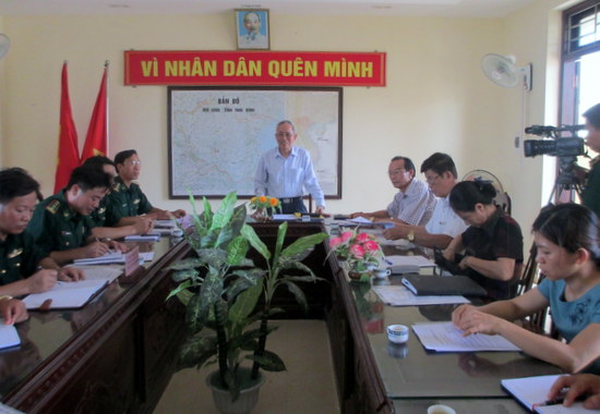 Thái Bình: Thường trực HKH tỉnh kiểm tra việc triển khai đề án 281 của Ban chỉ đạo xây dựng XHHT bộ đội biên phòng tỉnh
