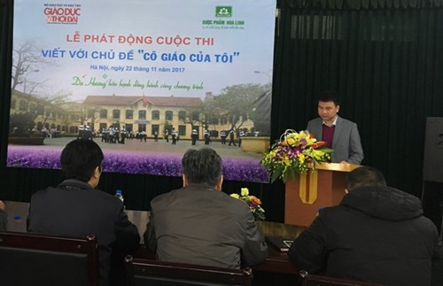 Báo Giáo dục và Thời đại phát động Cuộc thi viết “Cô giáo của tôi“