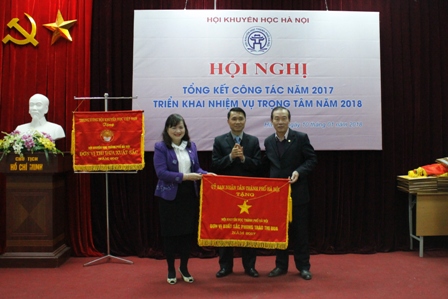 Hà Nội: Hội Khuyến học tổ chức hội  nghị tổng kết công tác năm 2017 và triển khai nhiệm vụ trọng tâm 2018