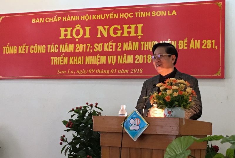 Sơn La: Hội Khuyến học tổng kết công tác năm 2017 và triển khai nhiệm vụ năm 2018