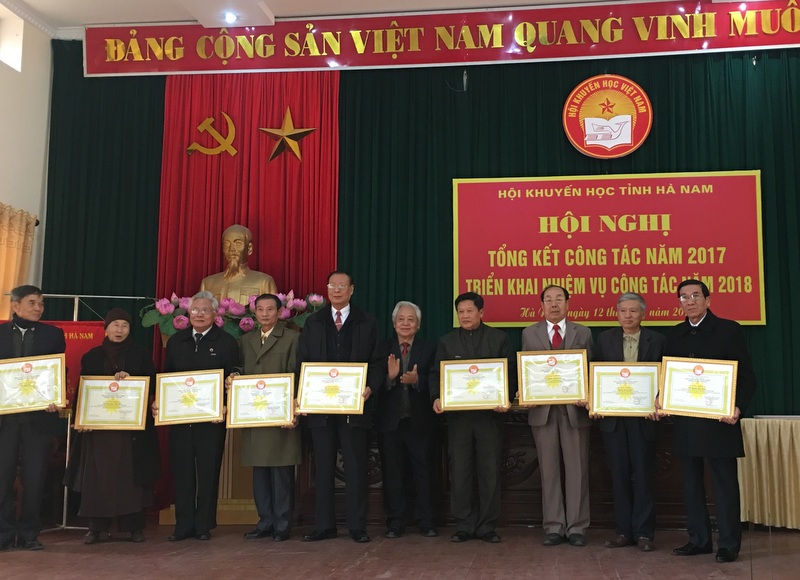 Hà Nam: Hội Khuyến học tổng kết công tác năm 2017, triển khai công tác năm 2018