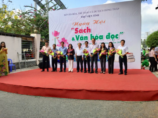Đồng Tháp: Ngày Hội 'Sách và Văn hóa đọc'  hưởng ứng Ngày sách Việt Nam 
