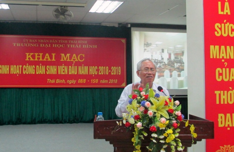 Thái Bình: Đại học Thái Bình tổ chức tập huấn cho gần 1500 sinh viên về 'Học tập suốt đời và Xây dựng xã hội học tập'