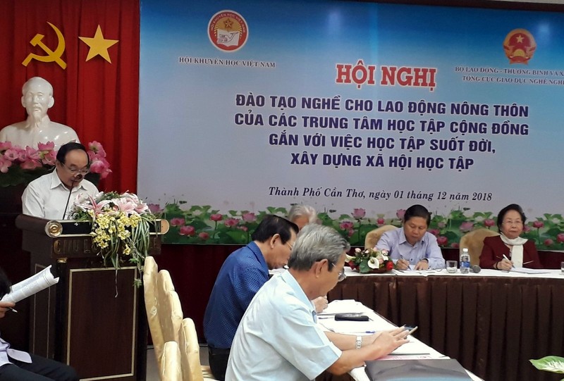 Hội nghị Đào tạo nghề cho lao động nông thôn của các Trung tâm học tập cộng đồng gắn với việc học tập suốt đời, xây dựng xã hội học tập khu vực phía Nam