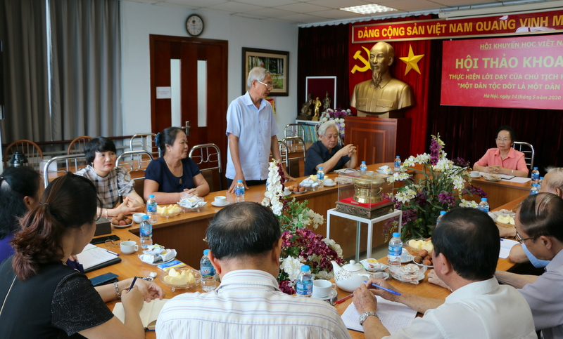 Chủ tịch Hội Khuyến học Việt Nam làm việc với Thường trực Hội Khuyến học Hà Tĩnh