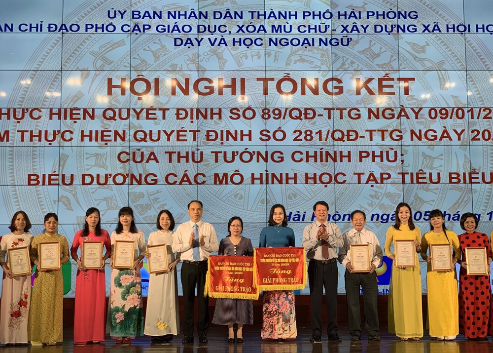 Hải Phòng: Phấn đấu xây dựng xã hội học tập theo chỉ đạo của Thủ tướng Chính phủ