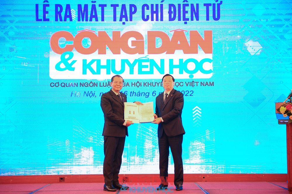 Chính thức ra mắt Tạp chí điện tử Công dân và Khuyến học: Khởi tạo những giá trị mới trong truyền thông về khuyến học