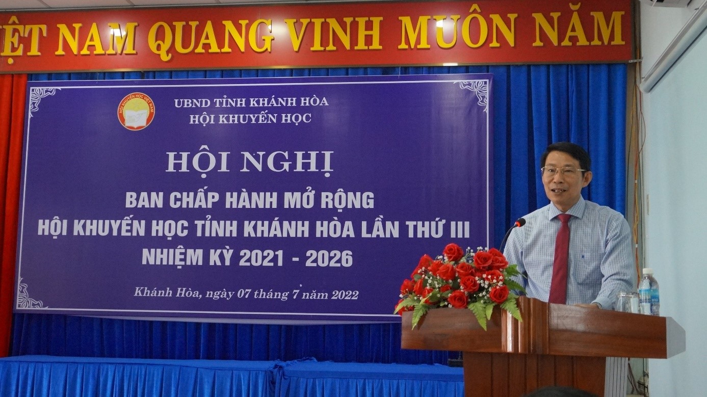 Khánh Hòa: Hội Khuyến học tỉnh sơ kết công tác 6 tháng đầu năm 2022 và khai mạc hội nghị tập huấn năm 2022