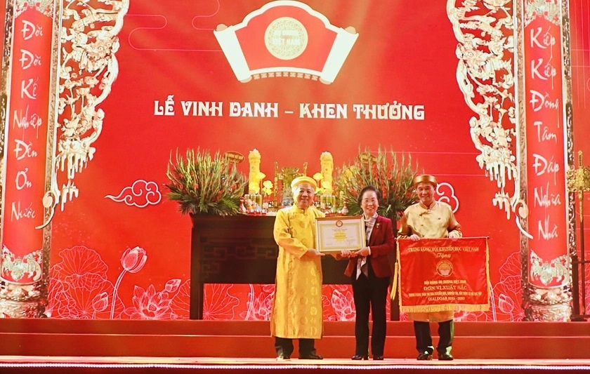 Giáo sư, Tiến sĩ Nguyễn Thị Doan: Họ Dương Việt Nam phát huy truyền thống, tiếp tục thúc đẩy khuyến học, khuyến tài
