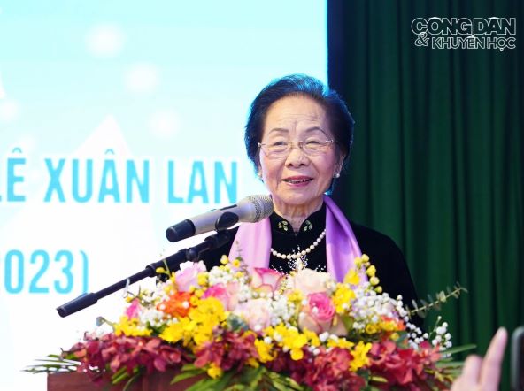 GS.TS Nguyễn Thị Doan: Quỹ Khuyến học Lê Xuân Lan (Thanh Hóa) góp phần đào tạo nguồn nhân lực chất lượng cao cho đất nước