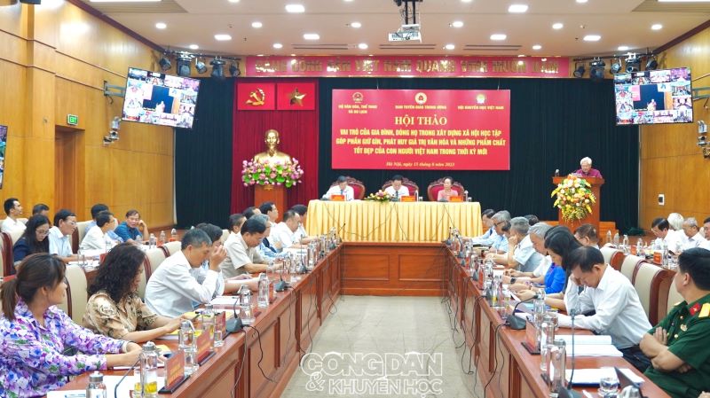 Gia đình, dòng họ là nòng cốt, khởi nguồn để phát triển văn hóa dân tộc