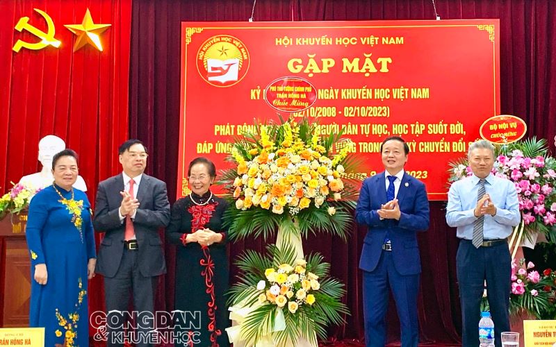 15 năm Ngày Khuyến học Việt Nam: Khẳng định vai trò của Hội Khuyến học Việt Nam trong xây dựng xã hội học tập