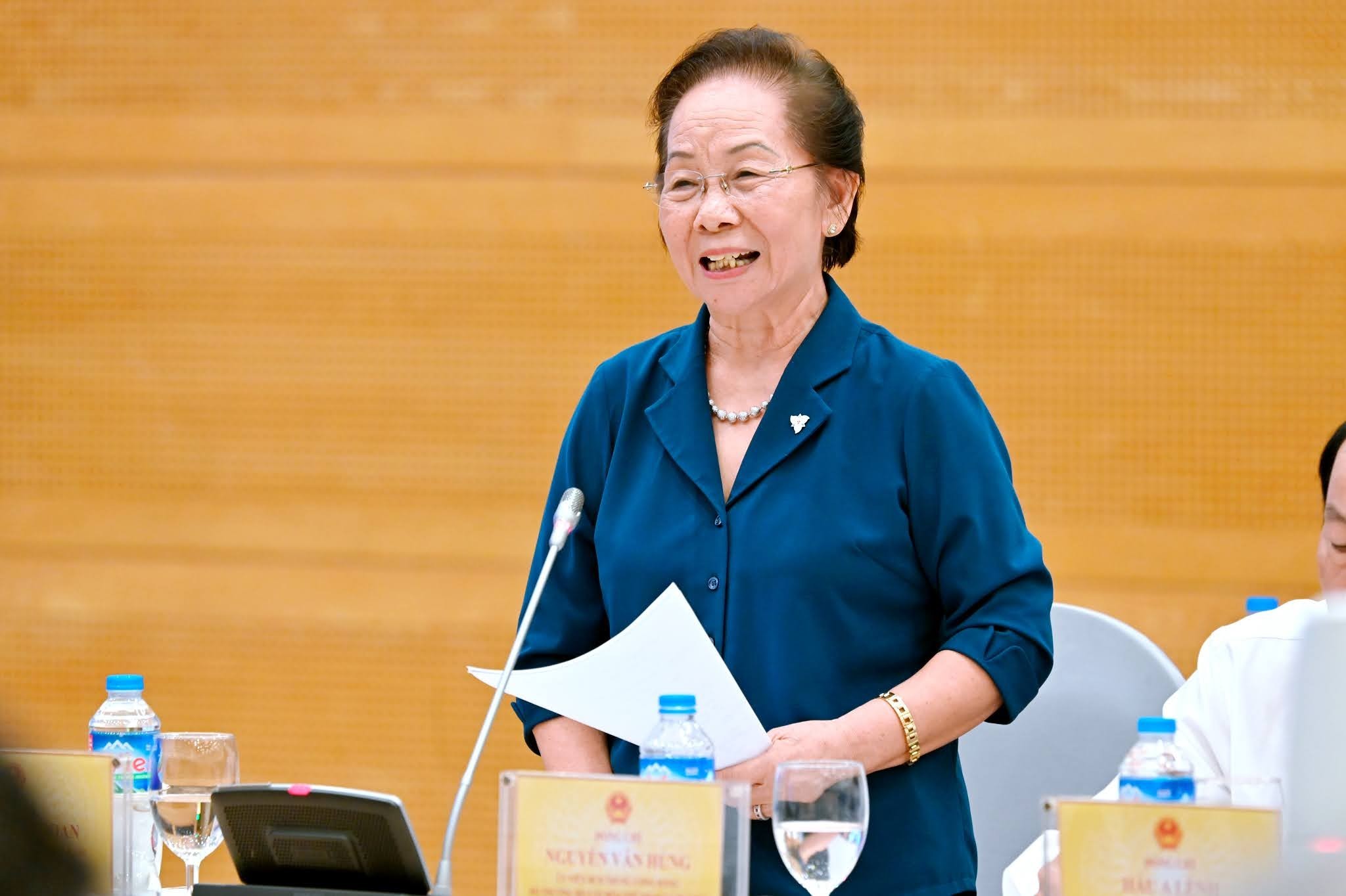 Giáo sư Nguyễn Thị Doan: Học sinh 