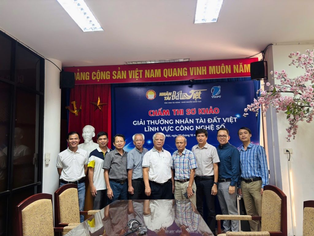 Vòng sơ khảo Giải thưởng Nhân tài Đất Việt 2025 - Lĩnh vực Công nghệ số hội tụ sản phẩm, giải pháp chất lượng cao